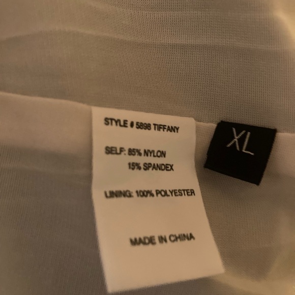 Marisa Kenson Collection Tiffany Ivory & Black Short Sleeve Dress - Picture 16 of 16